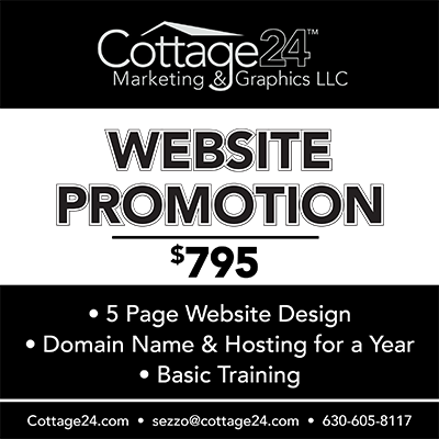 Website Promotion $795 - 5 page design, Domain Name & Hosting for 1 year, Basic Training included.