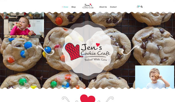 Jen's Cookie Craft Custom Website