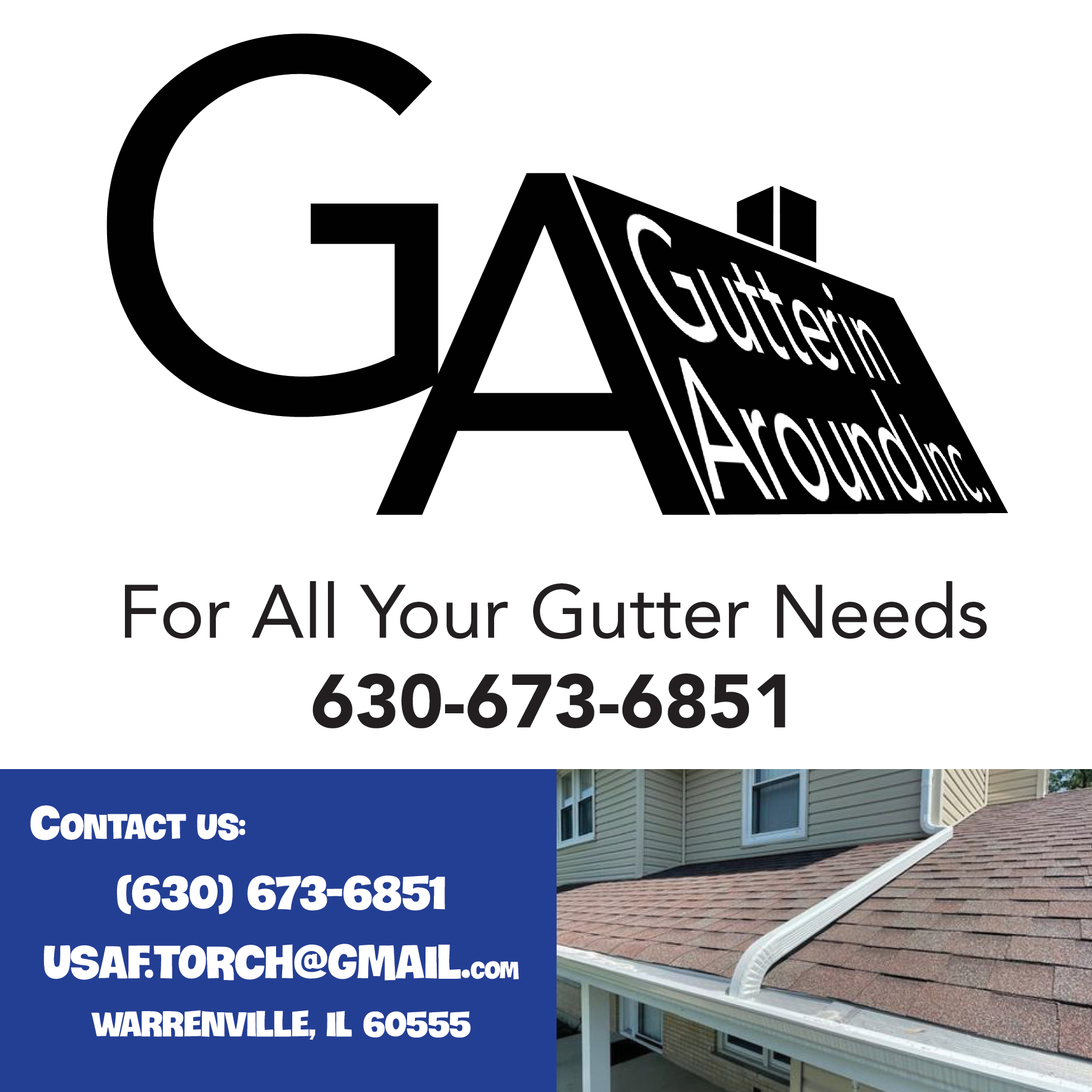 Gutterin Around Warrenville, IL 60555; For All Your Gutter Needs 630-673-6851 Gutter installation, repair, maintenance and cleaning